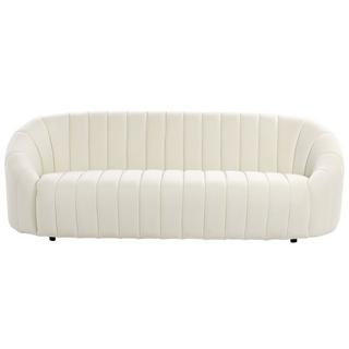 Beliani 3 Sitzer Sofa aus Samtstoff Retro MALUNG  