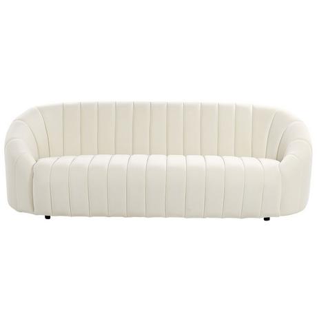 Beliani 3 Sitzer Sofa aus Samtstoff Retro MALUNG  