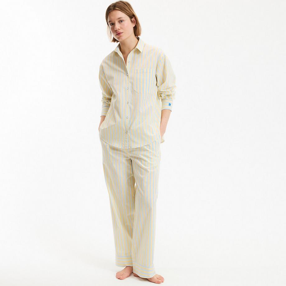 La Redoute Collections Pyjama rayé en popeline  
