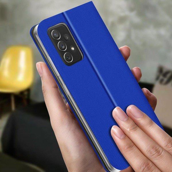 Avizar  Soft Klapphülle Galaxy A72 Blau 