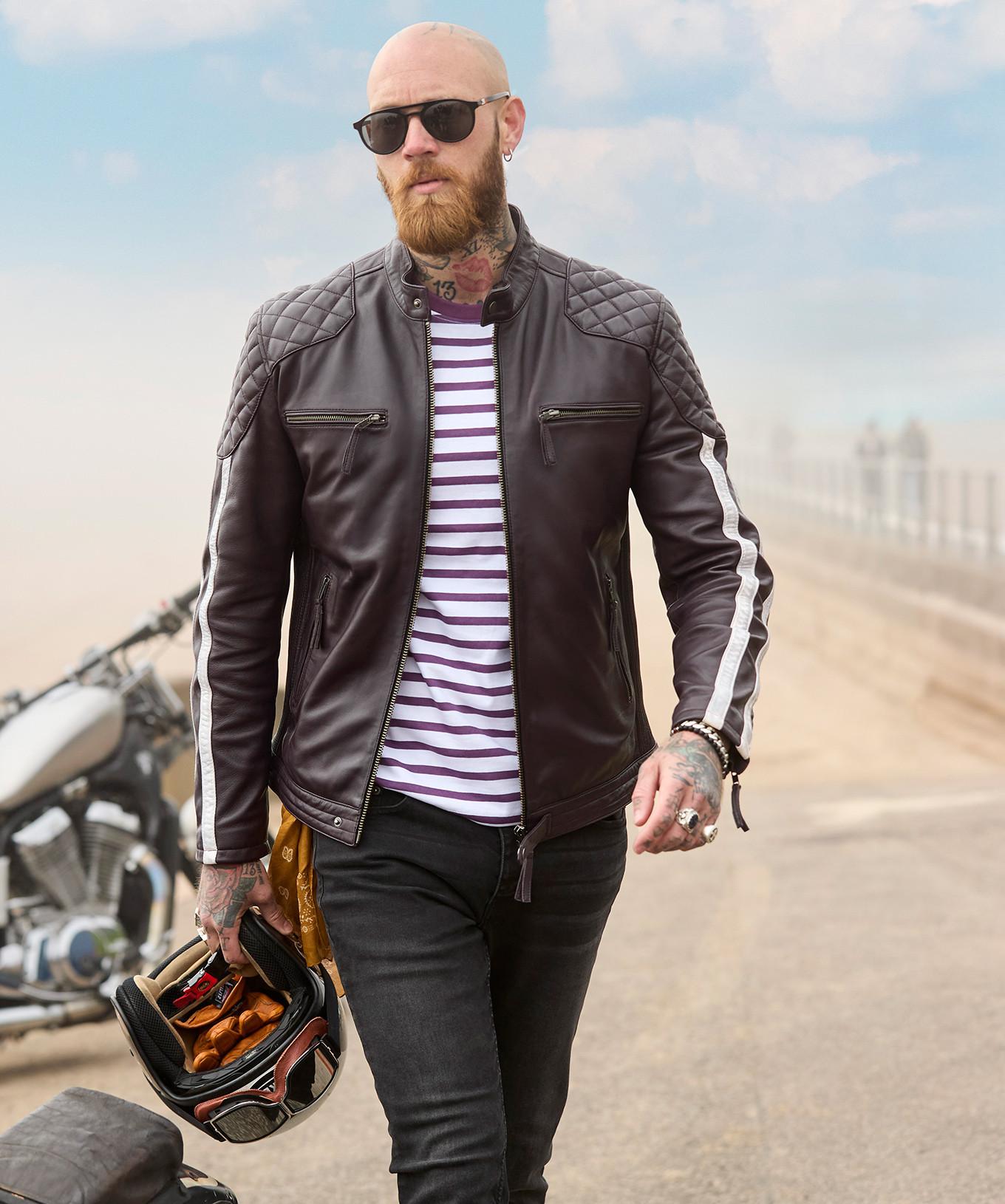 Joe Browns  Racer-Lederjacke 