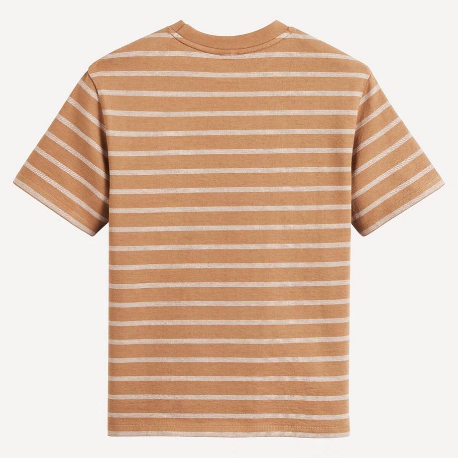 La Redoute Collections  T-shirt col rond rayé 