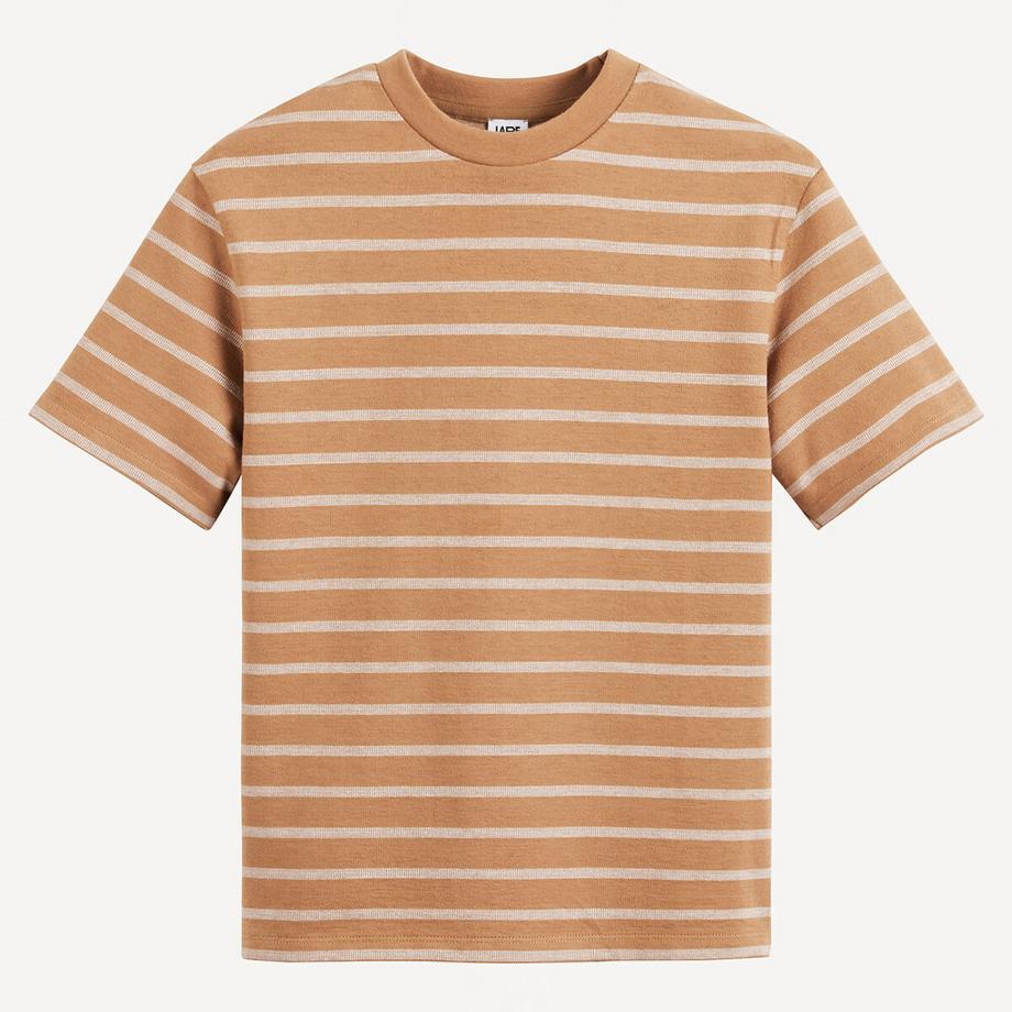 La Redoute Collections  T-shirt col rond rayé 