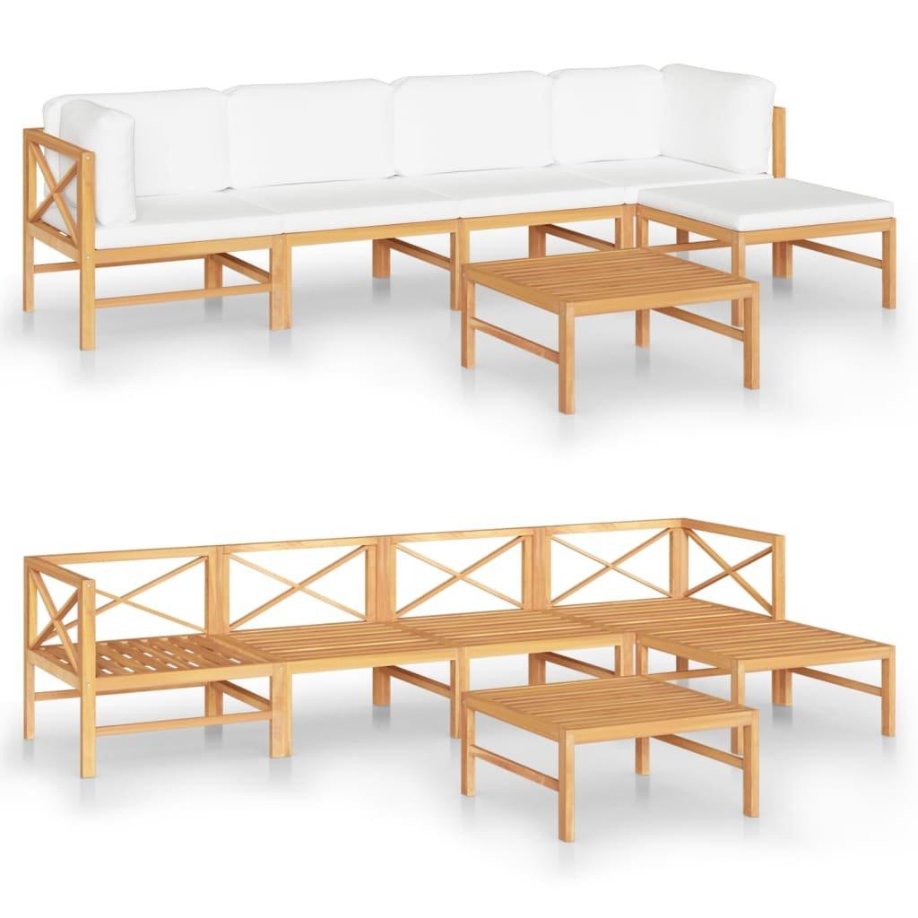 VidaXL Garten-lounge-set teak  