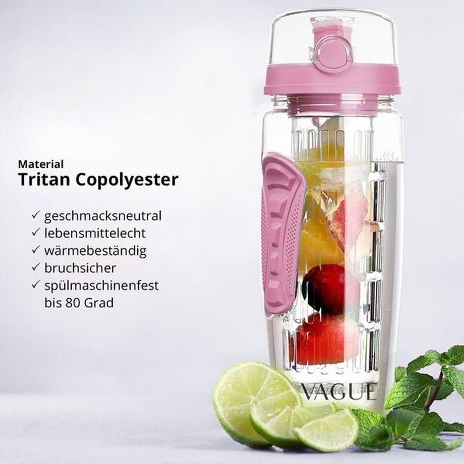 LA VAGUE  VITALITY Trinkflasche mit Einsatz 