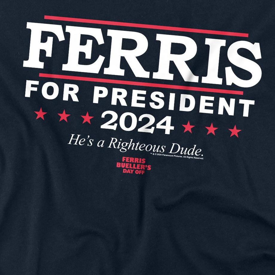 Ferris Bueller´s Day Off Ferris For President T-Shirt  