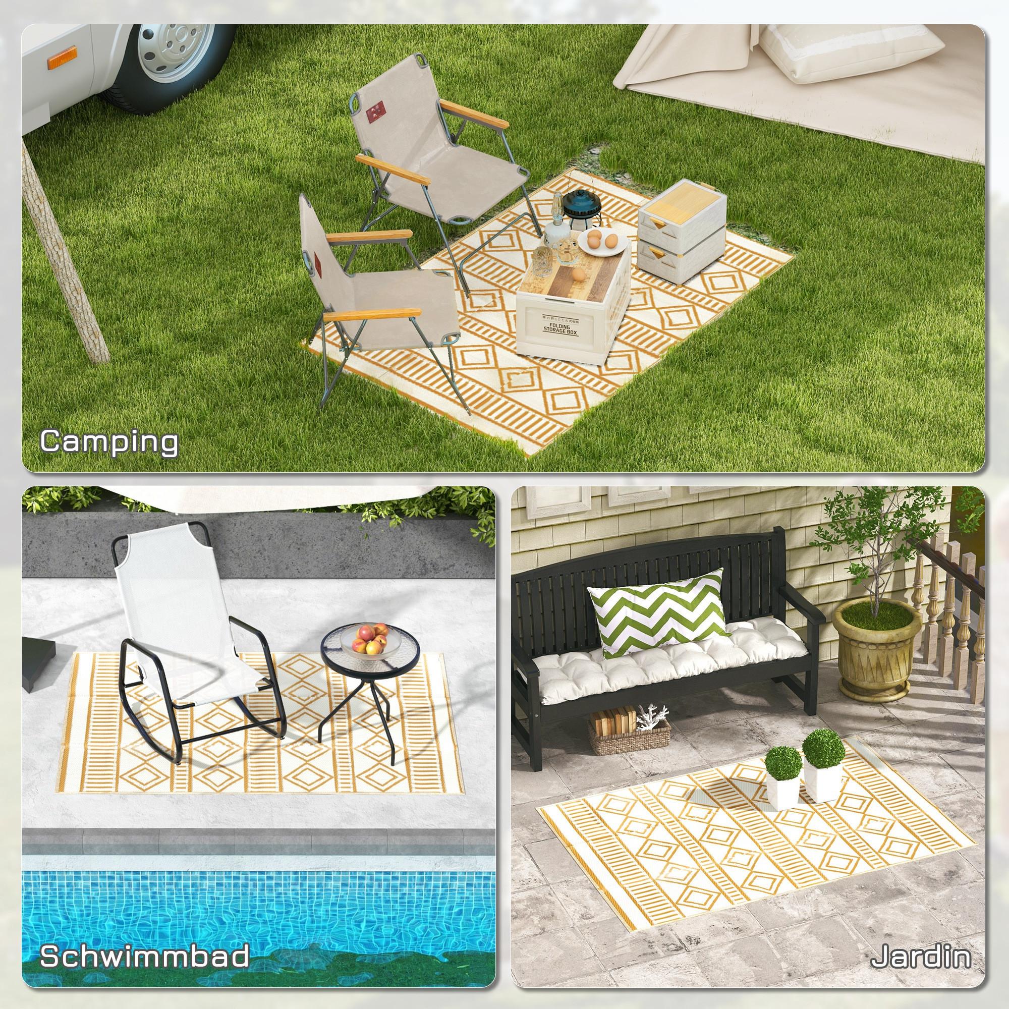 Outsunny Tapis extérieur  