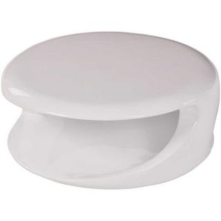 mutoni Couchtisch 83x76x33cm weiss Fiberglas  