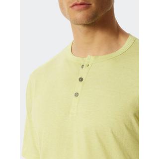 Schiesser Fashion Pyjama Kurzarm Henley Top Bedruckte Shorts  