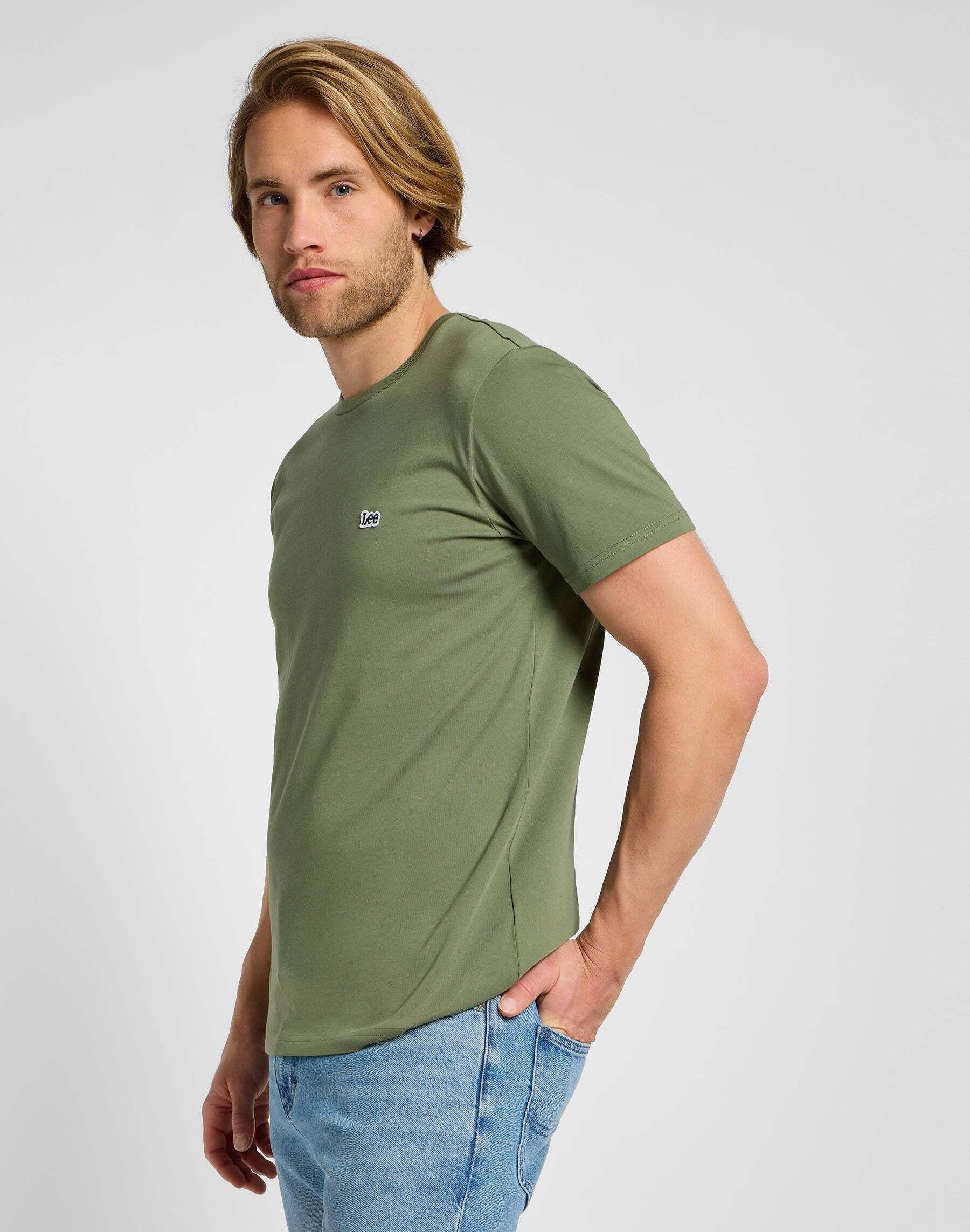 Lee  t-shirt ee patch ogo 