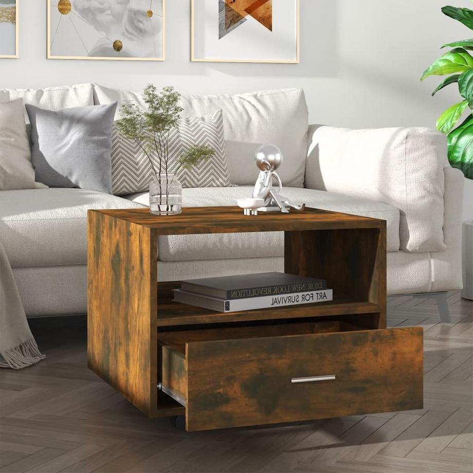 VidaXL Table basse bois d'ingénierie  
