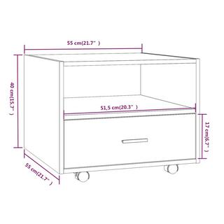 VidaXL Couchtisch holzwerkstoff  