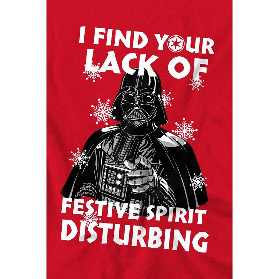 STAR WARS Weihnachtliches Design T-Shirt  