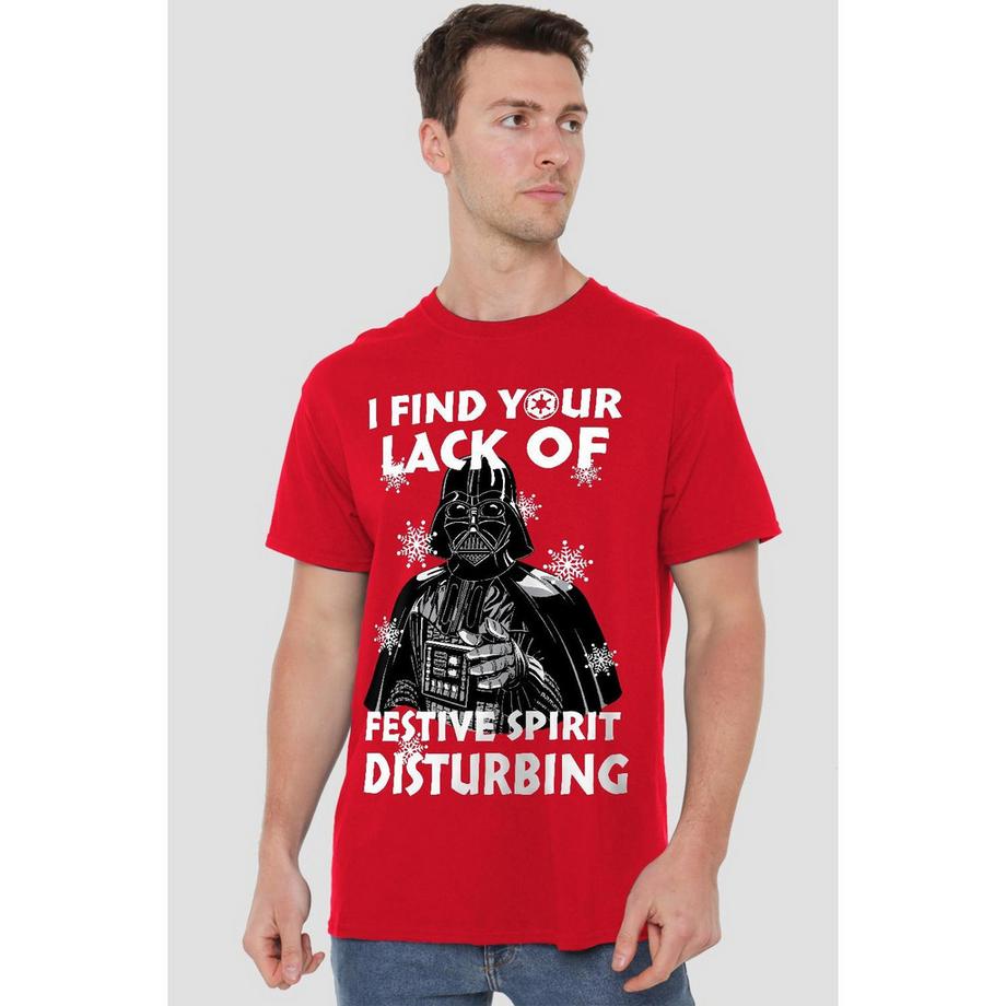 STAR WARS Weihnachtliches Design T-Shirt  