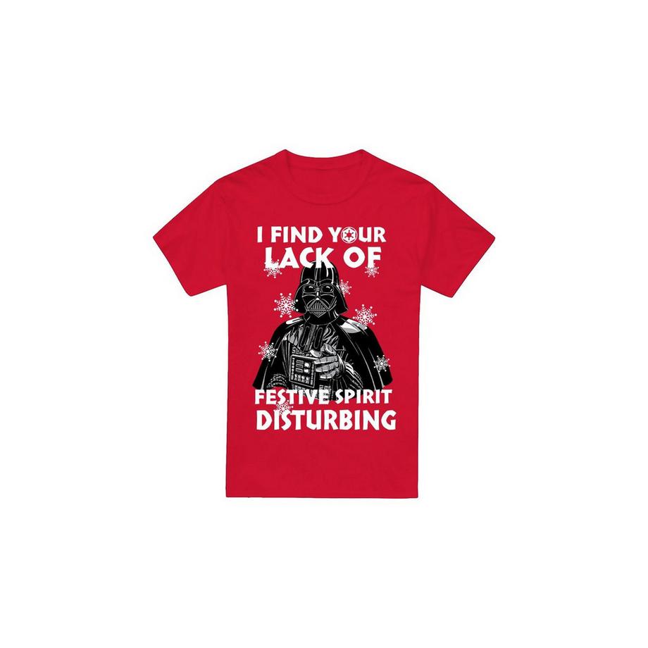 STAR WARS Weihnachtliches Design T-Shirt  