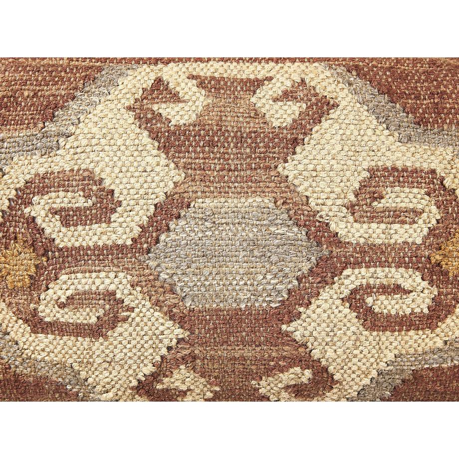 Beliani Pouf aus Jute Retro URPAD  