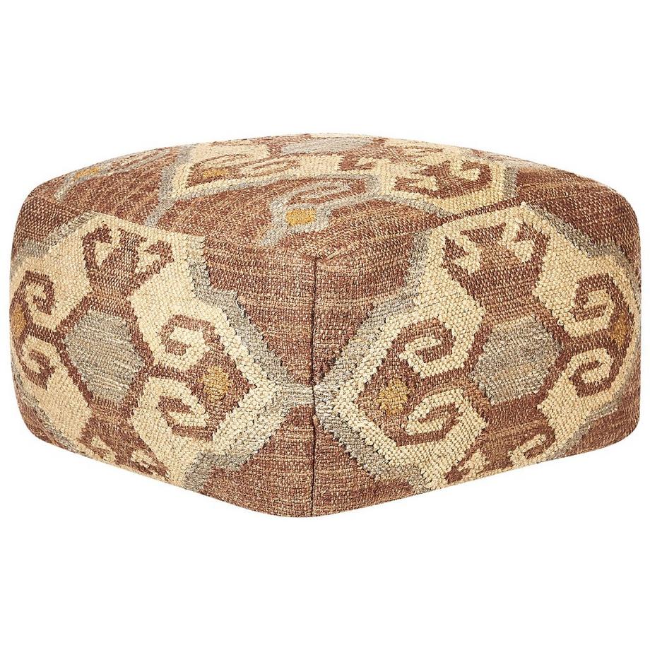 Beliani Pouf aus Jute Retro URPAD  