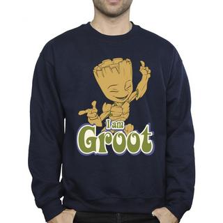Guardians Of The Galaxy I Am Groot Sweatshirt Col Rond  