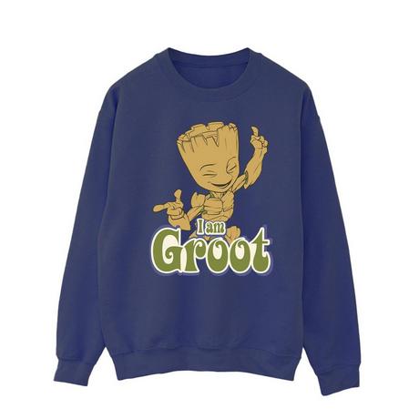 Guardians Of The Galaxy I Am Groot Sweatshirt Col Rond  