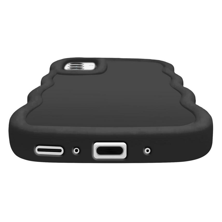 Avizar  Coque Silicone Samsung S23 FE Noir 