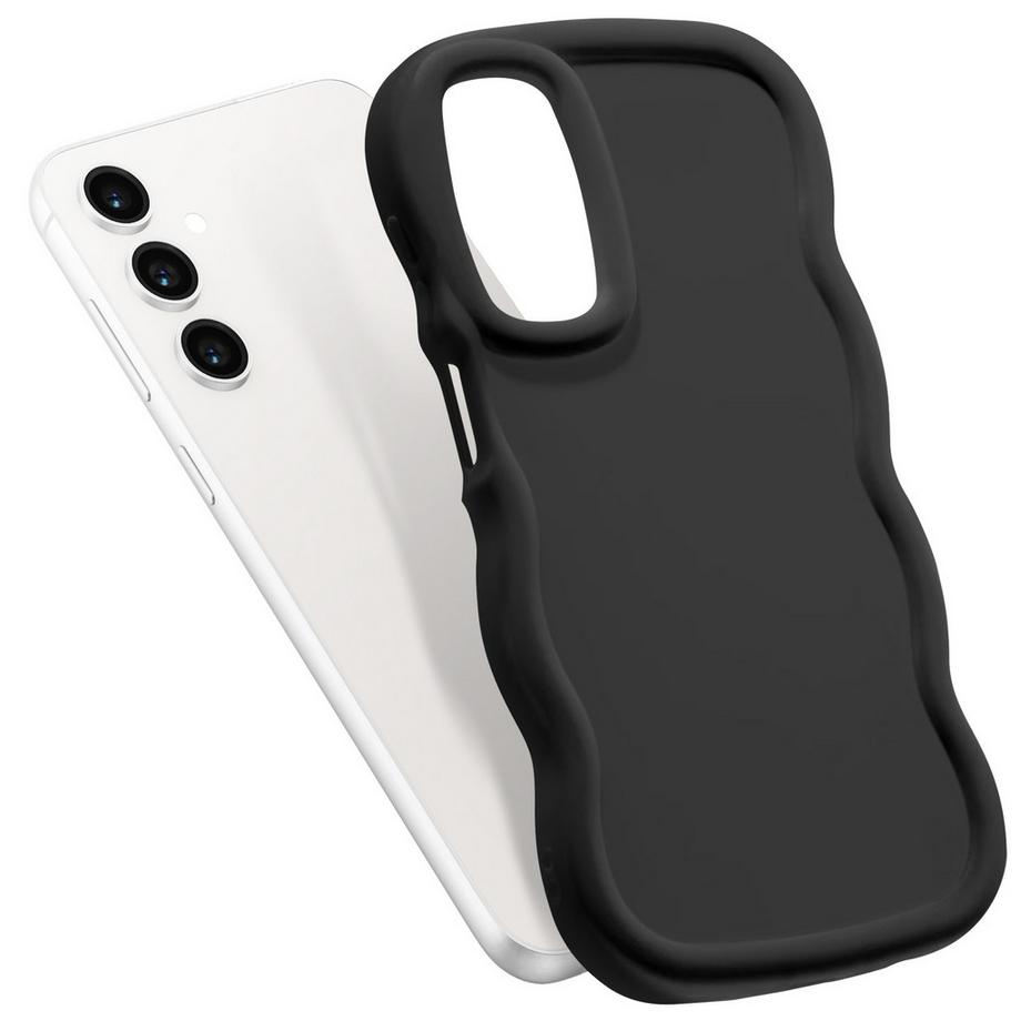 Avizar  Coque Silicone Samsung S23 FE Noir 