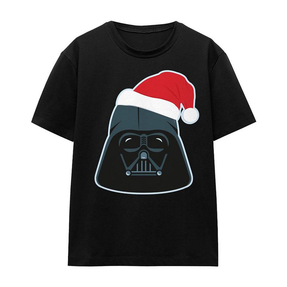 Maglietta Natale Darth Vader Cappello Da Babbo Natale