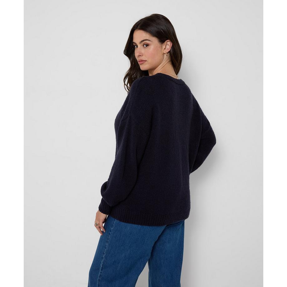 Joe Browns Kuschelweicher Pullover mit V-Ausschnitt  