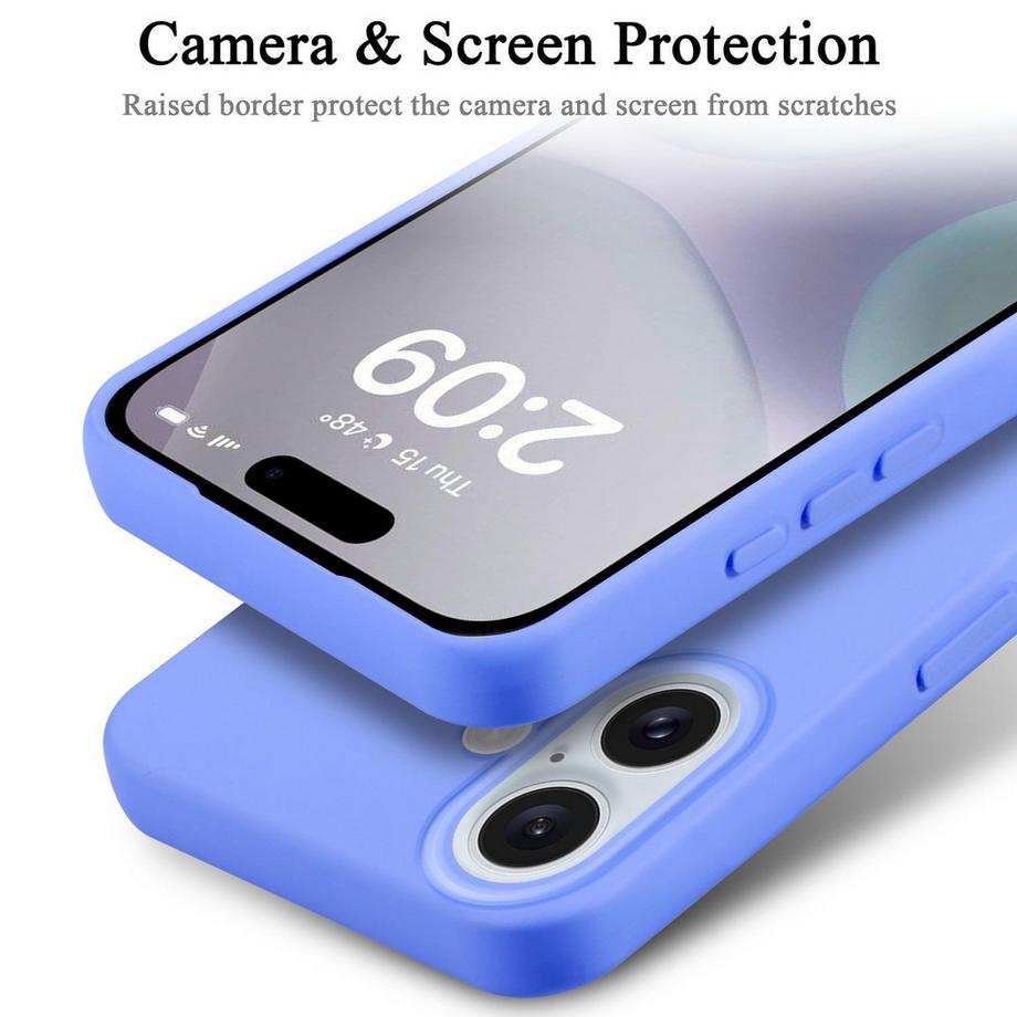 Cadorabo  iPhone 16 PLUS Hülle im Liquid Case Design 