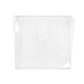 Protezione antigoccia per frigorifero/congelatore | 55,6 cm | 53 cm | 53 cm | 6 cm | Bianco | Plastica