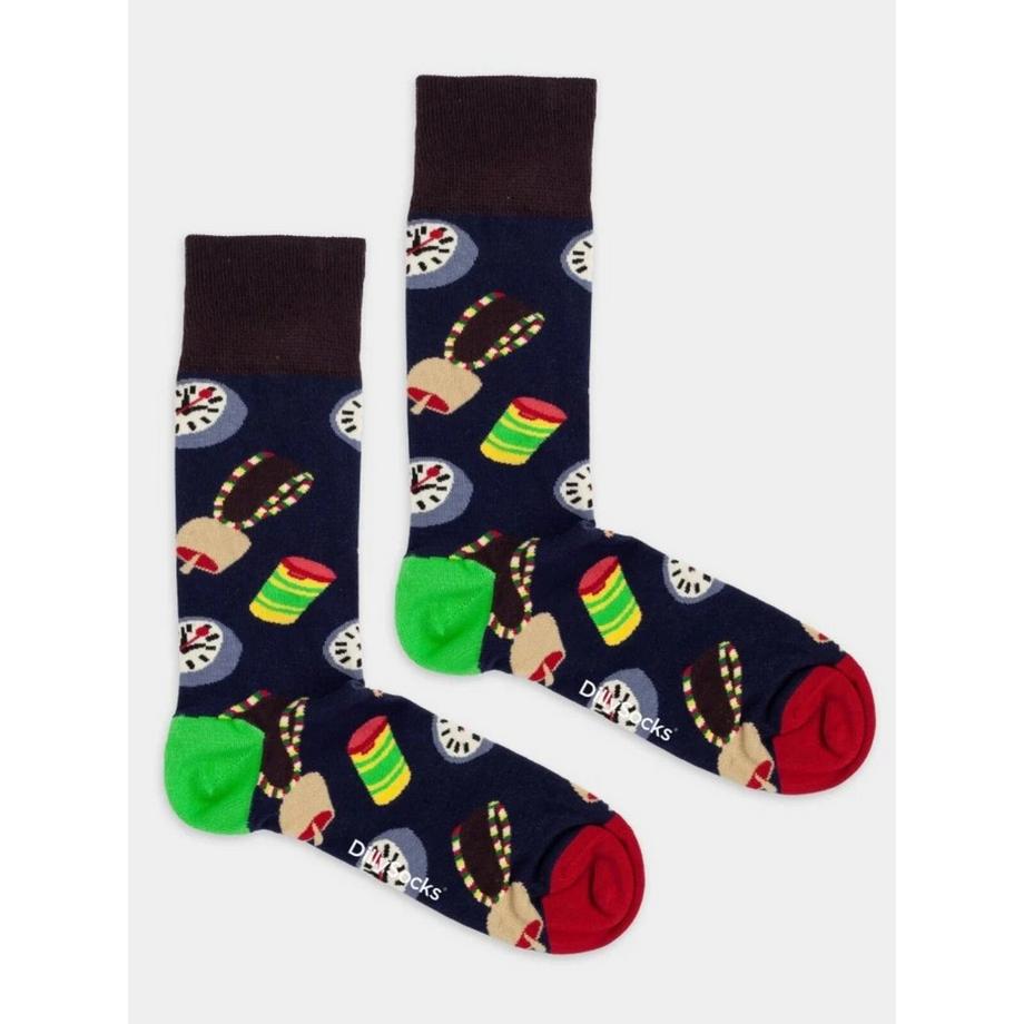 Chaussettes Épices et Horloge
