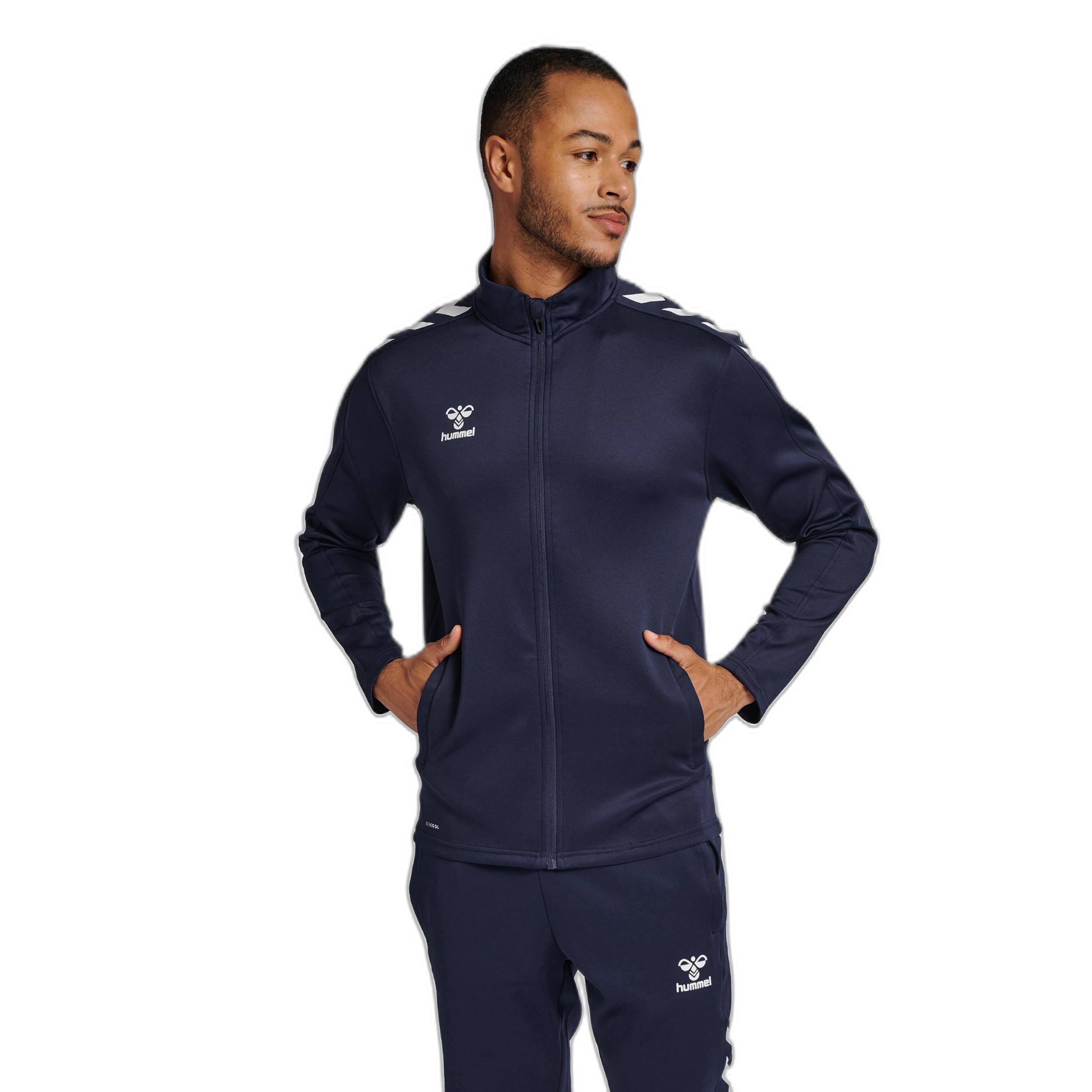 Hummel  veste de survêtement zippée core xk poly 