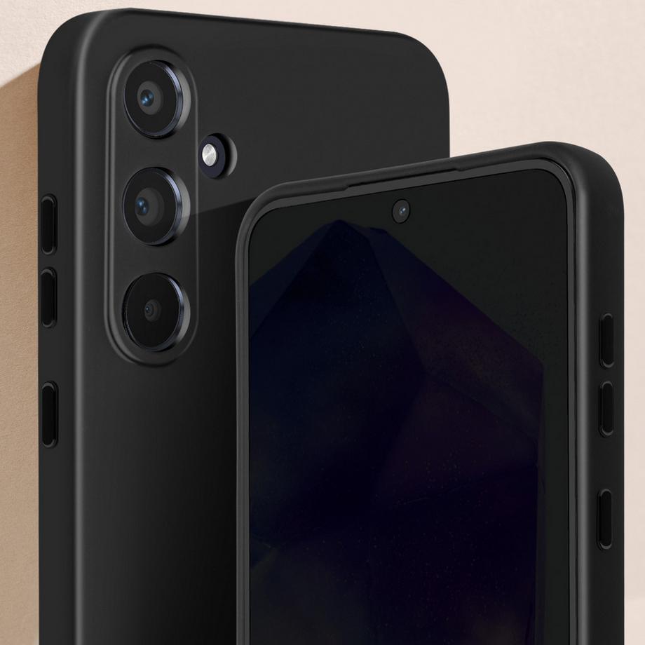 Akashi  Cover Galaxy A55 5G morbida nera Akashi 