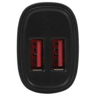 STARTECH.COM  Chargeur de voiture USB à 2 ports - Haute puissance (24 W/4,8 A) - Noir 