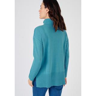 Damart  Rollkragenpullover mit Zopfmuster 