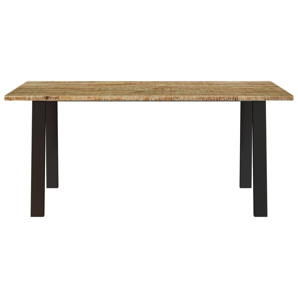 VidaXL Table à manger bois d'acacia  