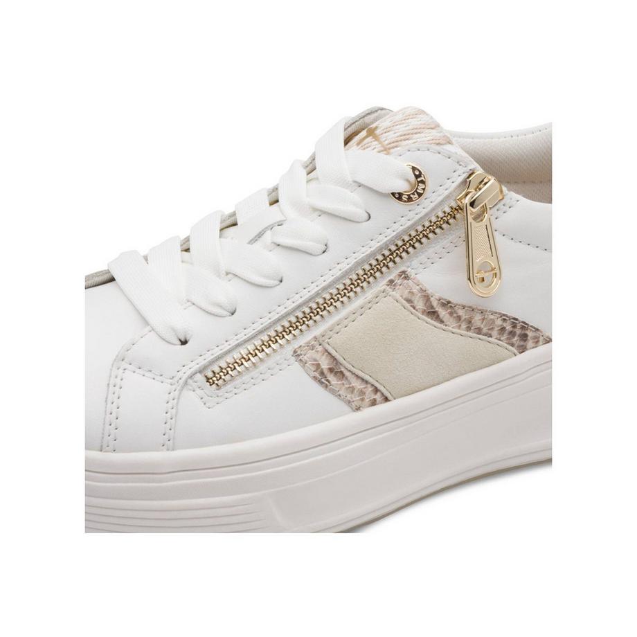 Tamaris Plateausneaker mit dekorativem Reissverschluss  