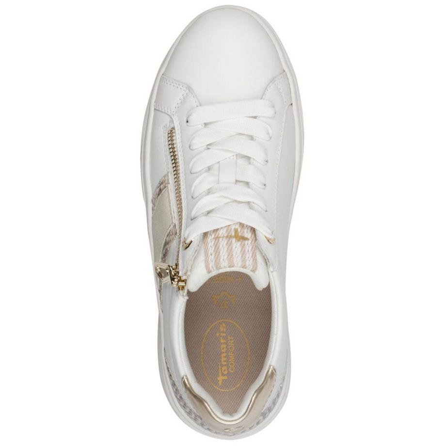 Tamaris Plateausneaker mit dekorativem Reissverschluss  