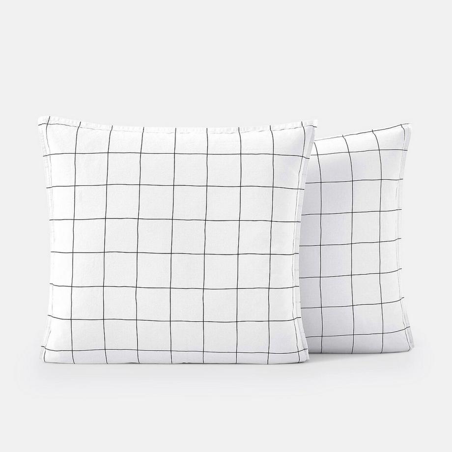 La Redoute Intérieurs Monille Taie d'oreiller coton lavé  