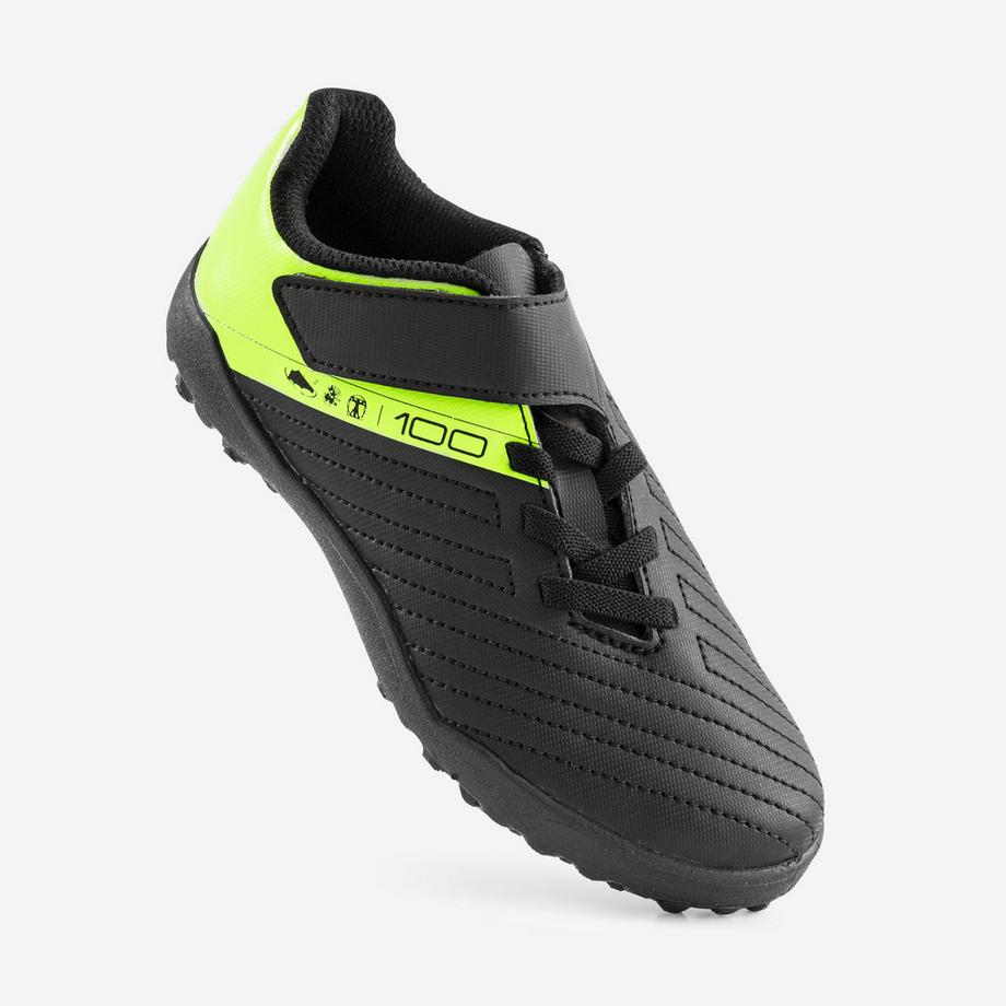 KIPSTA  Fussballschuhe TF mit Klettverschluss - 100 Easy Turf synthetisch 