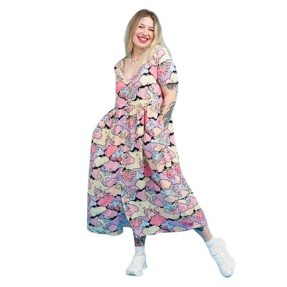 My Little Pony Abito Midi Scollo a V  