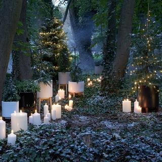 AM.PM Übertopf Florian mit Hevea-Ständer  