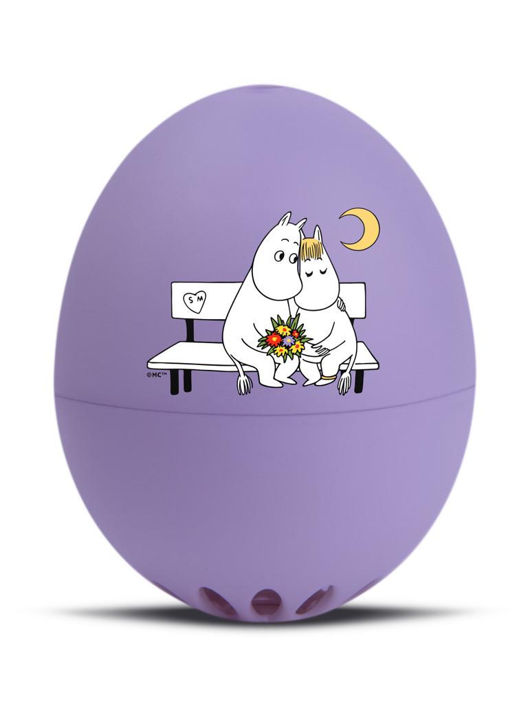 PiepEi Minuteur à œufs chantante Mumin violet  