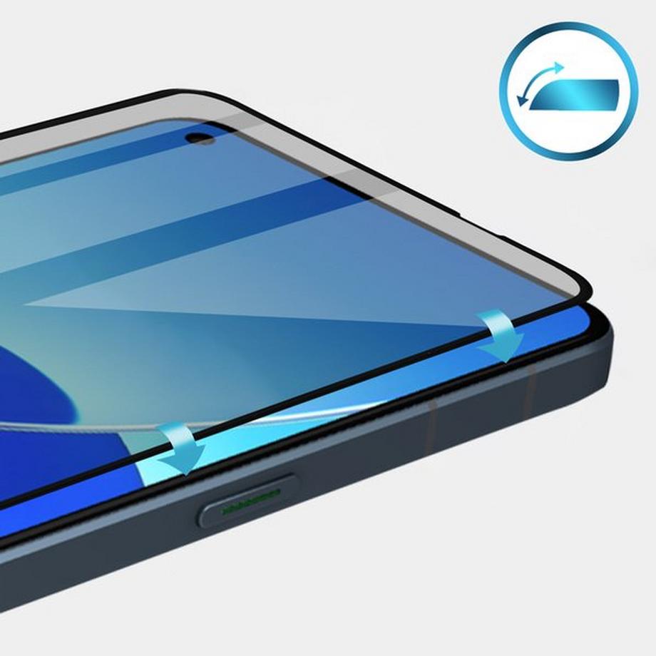 Avizar  Schutzfolie Oppo Reno 6 Schwarz 