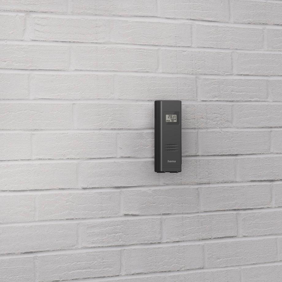 hama Wetterstation "Premium", mit LED-Farbdis  