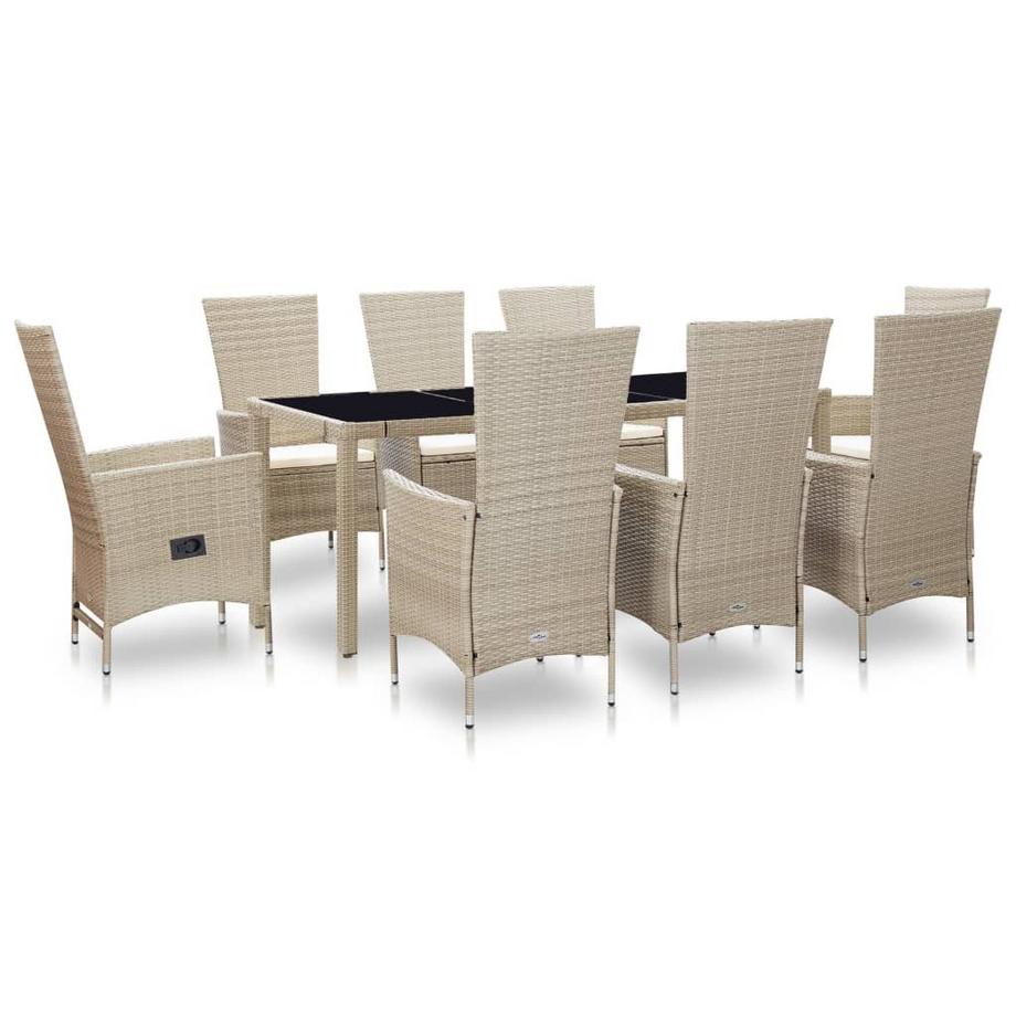 Gartenmöbel-set poly-rattan