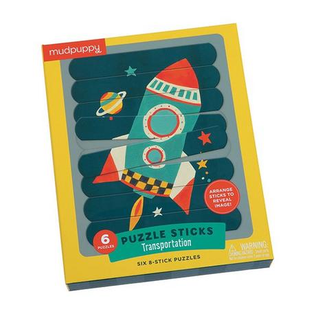 mudpuppy  Puzzle Sticks, Fahrzeuge, Mudpuppy 