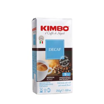Kimbo Espresso Café moulu décaféiné 250g