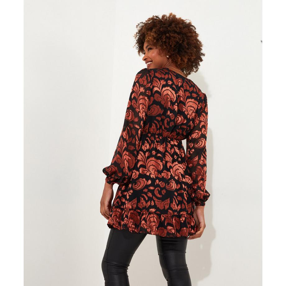 Joe Browns Abito Tunica Floreale Scollo a V  