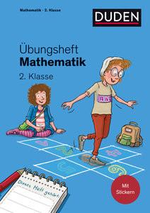 Übungsheft Mathematik - 2. Klasse Wagner, Kim; Leuchtenberg, Stefan (Illustrationen) Gebundene Ausgabe 