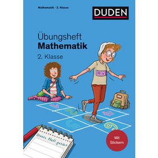 Übungsheft Mathematik - 2. Klasse Wagner, Kim; Leuchtenberg, Stefan (Illustrationen) Gebundene Ausgabe 